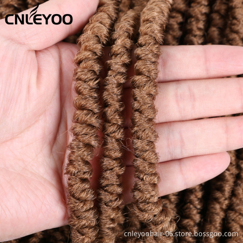 2S Curly End Spring Twist Crochet Hair 12 Inch Senegalese  Senegalese Crochet Braids For Women